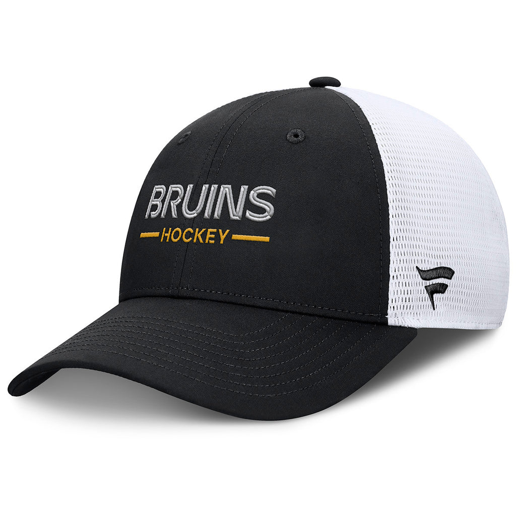 Fanatics Boston Bruins Authentic Pro Rinkside Structured Meshback Hat