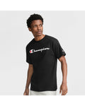 Champion Classic Script Tee Black front