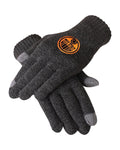 FOCO Charcoal Knit Gloves- Edmonton Oilers