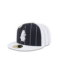 Chicago Cubs Pinstripe 59FIFTY Fitted Hat