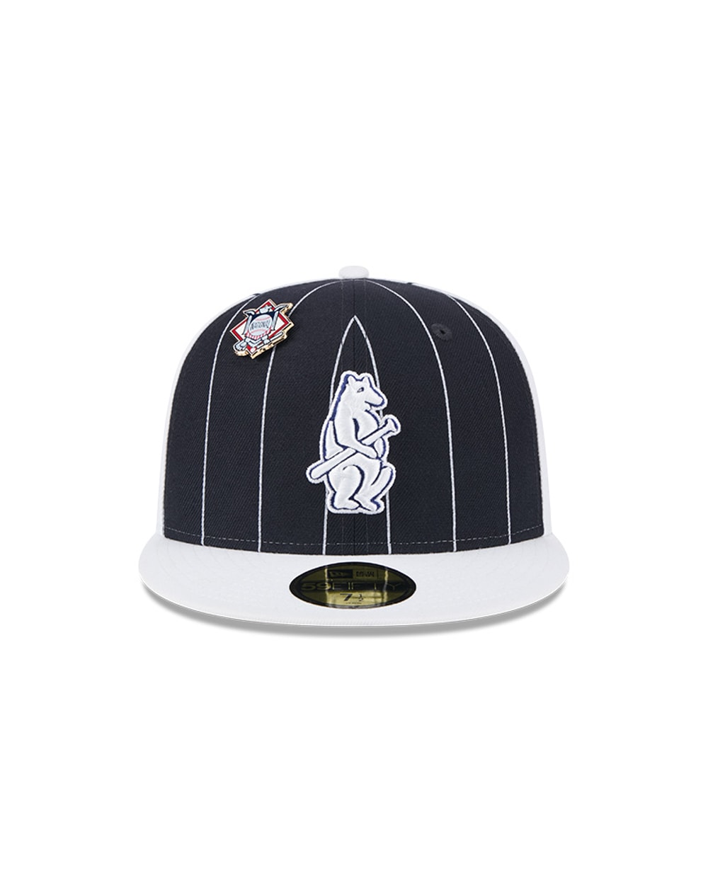 Chicago Cubs Pinstripe 59FIFTY Fitted Hat