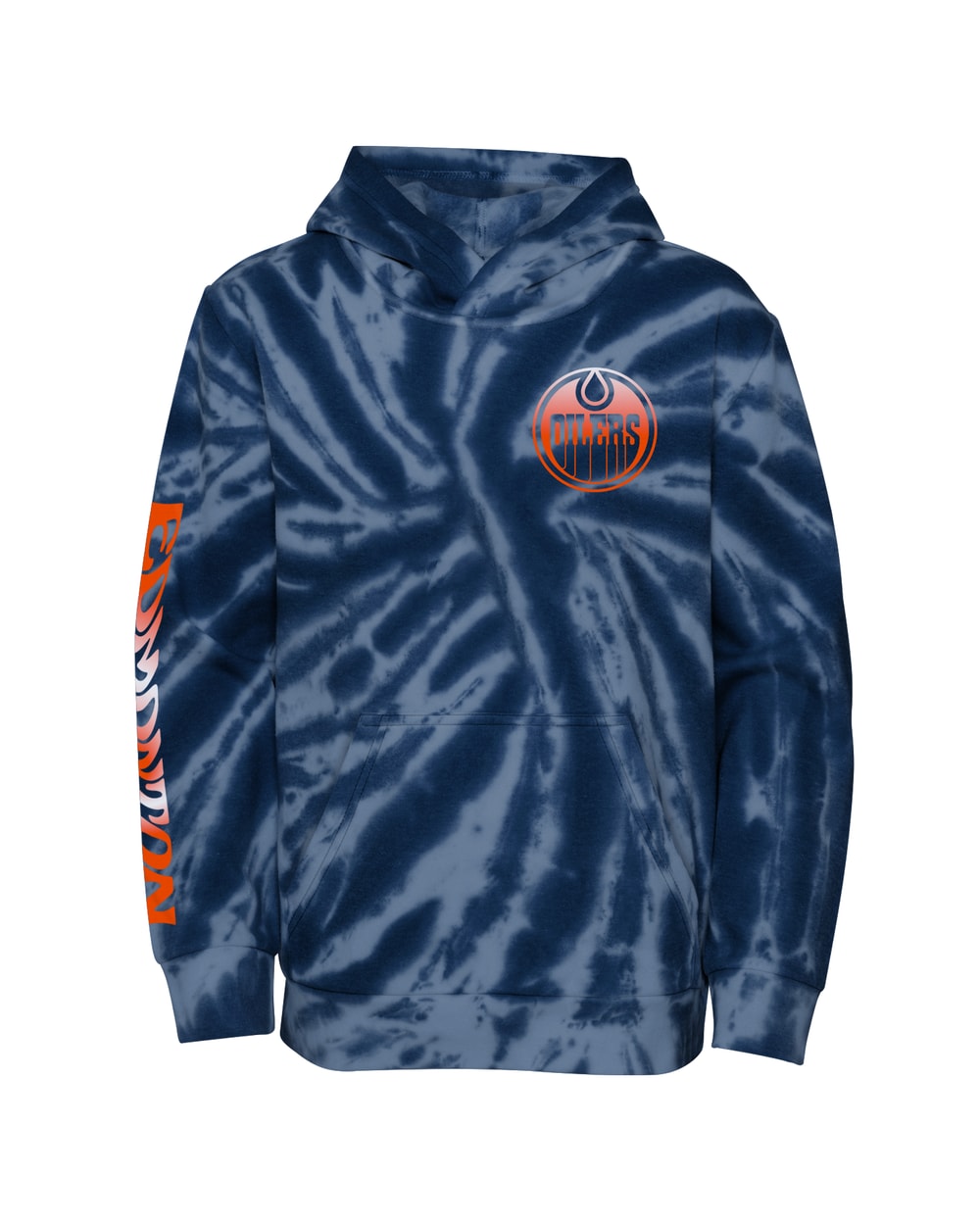 Child Malibu Tie Dye Hoodie - Edmonton Oilers