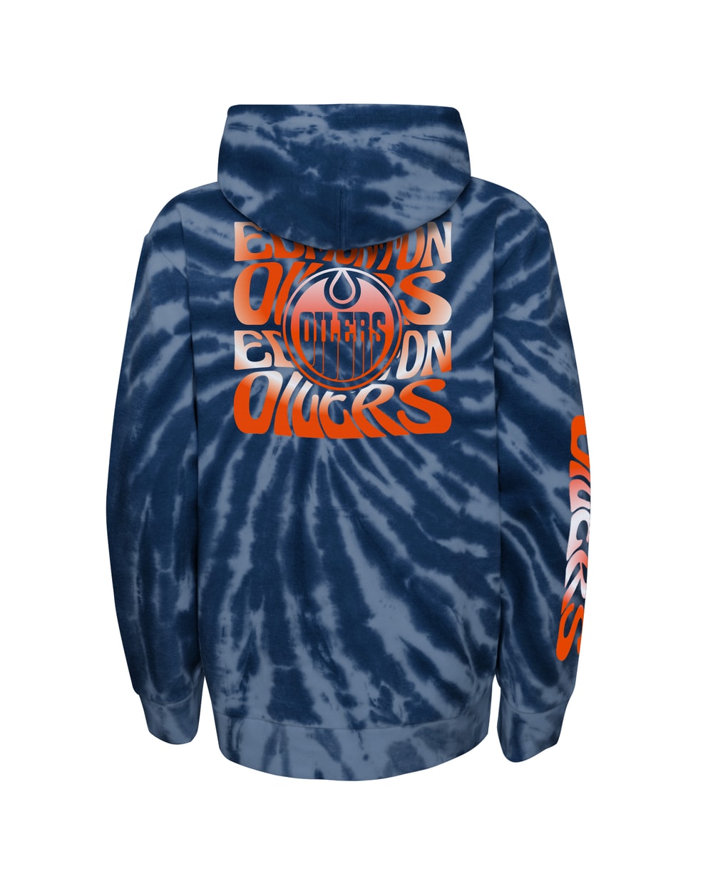 Child Malibu Tie Dye Hoodie - Edmonton Oilers