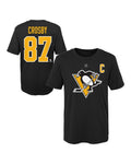 Child Name and Number Tee Crosby