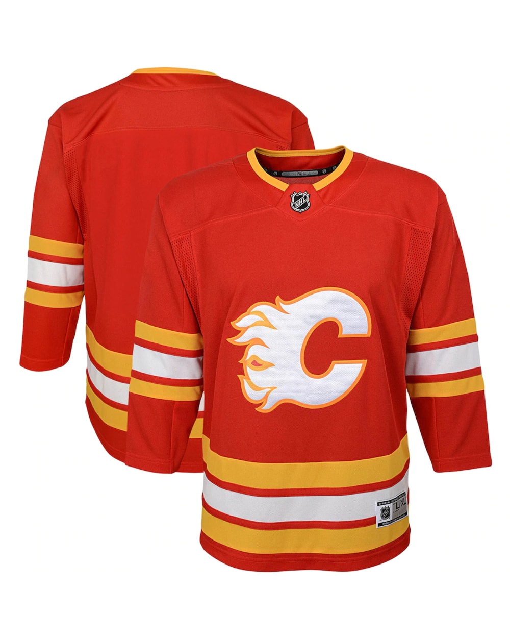 Outerstuff Child Premier Jersey - Calgary Flames - Blank