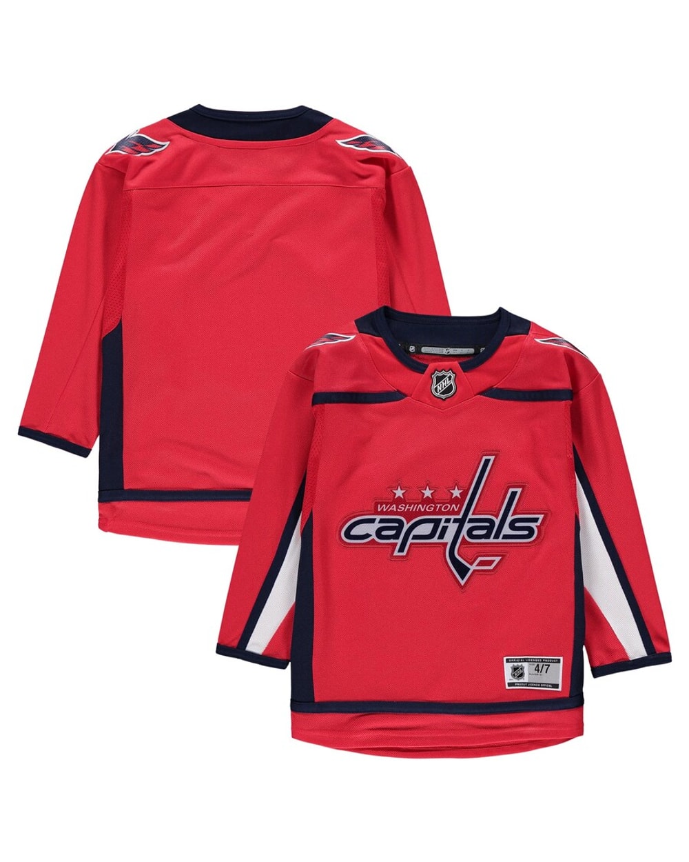 Child Premier Jersey - Washington Capitals - Blank