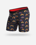 Classic Boxer Brief Print - Rainbows Dark Navy