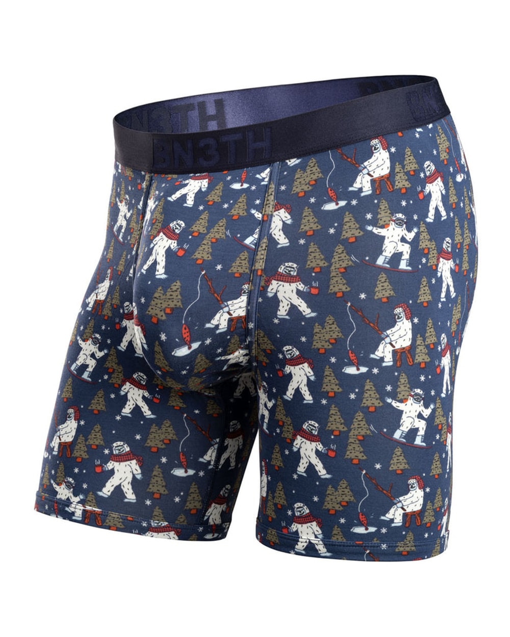 Classic Boxer Brief - Winter Wonderland Dark Navy