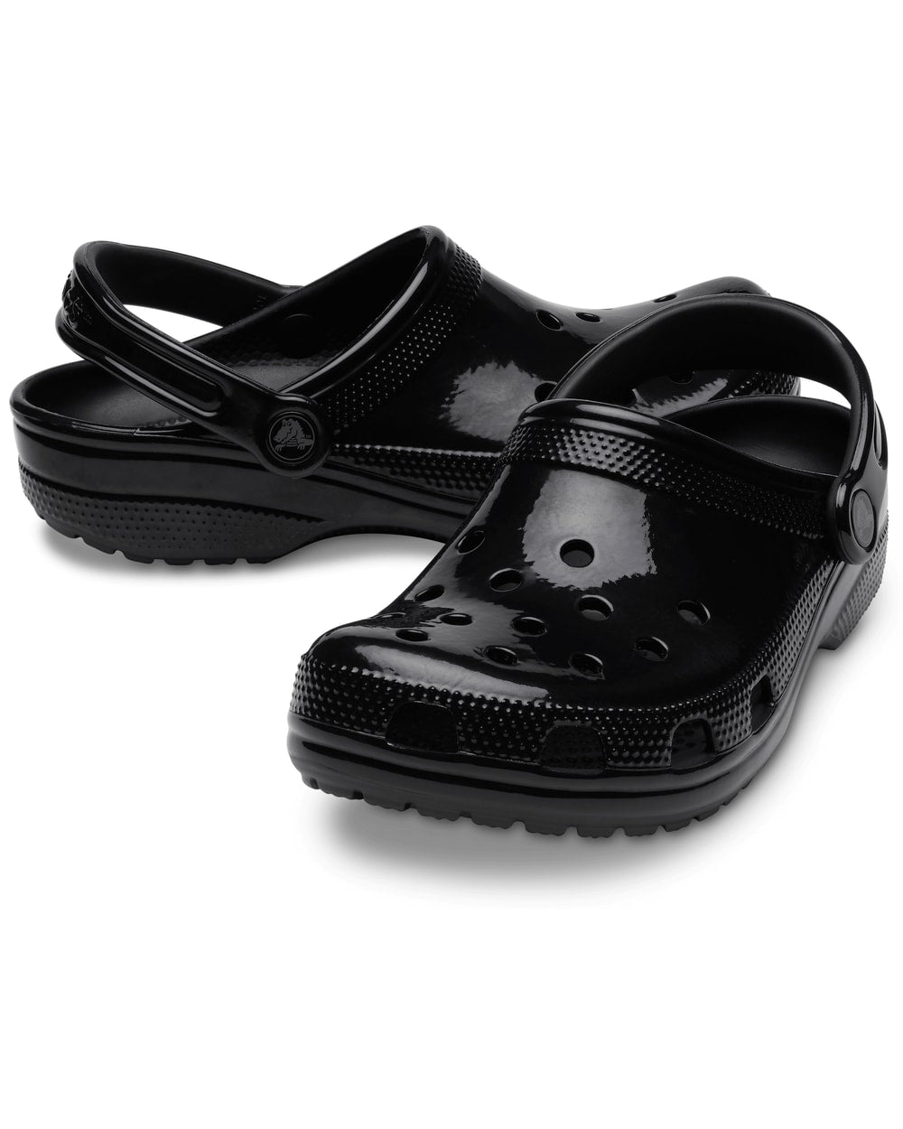 Crocs Classic High Shine Clog - Black