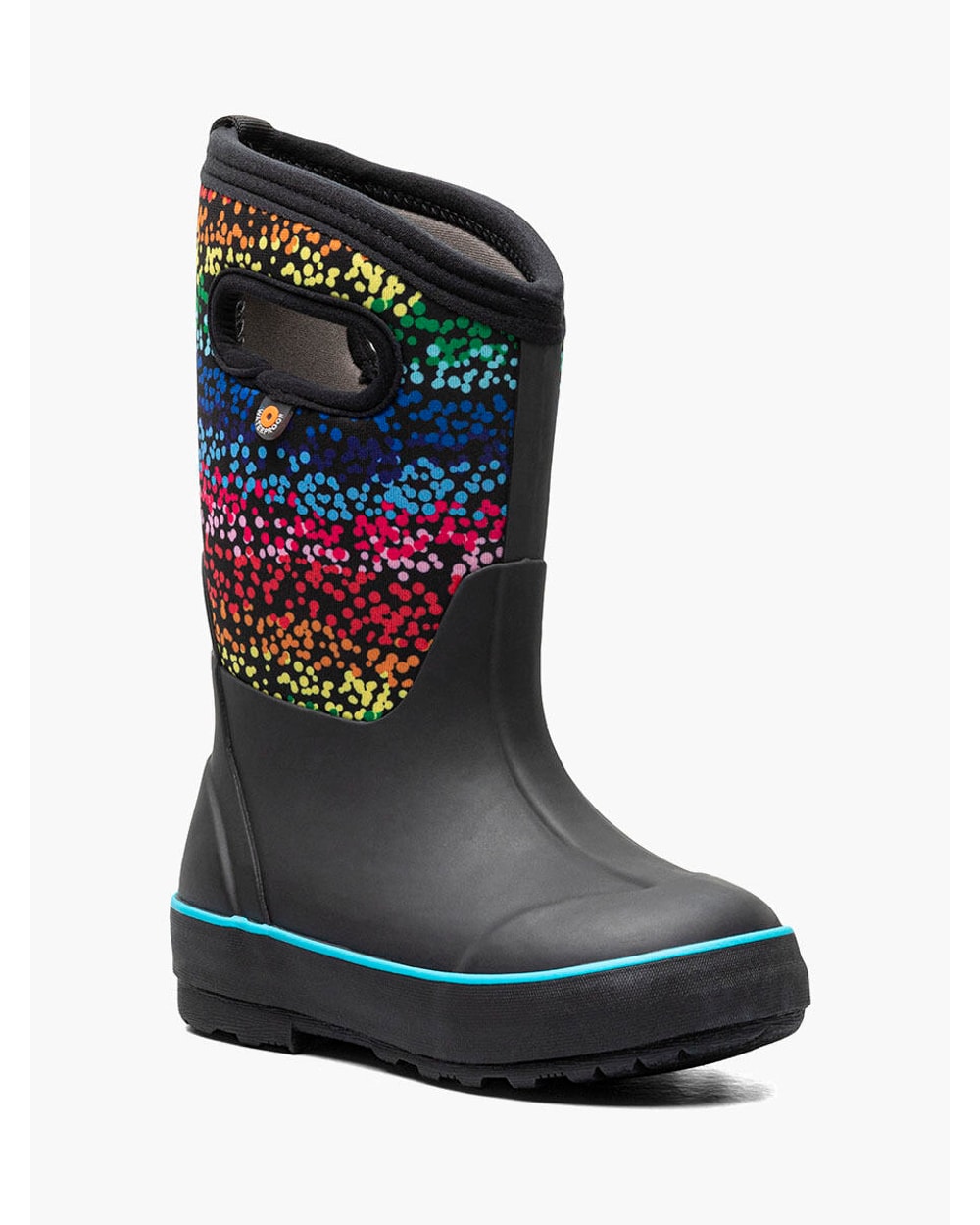 Bogs Kids' Classic II Rainbow Winter Boots