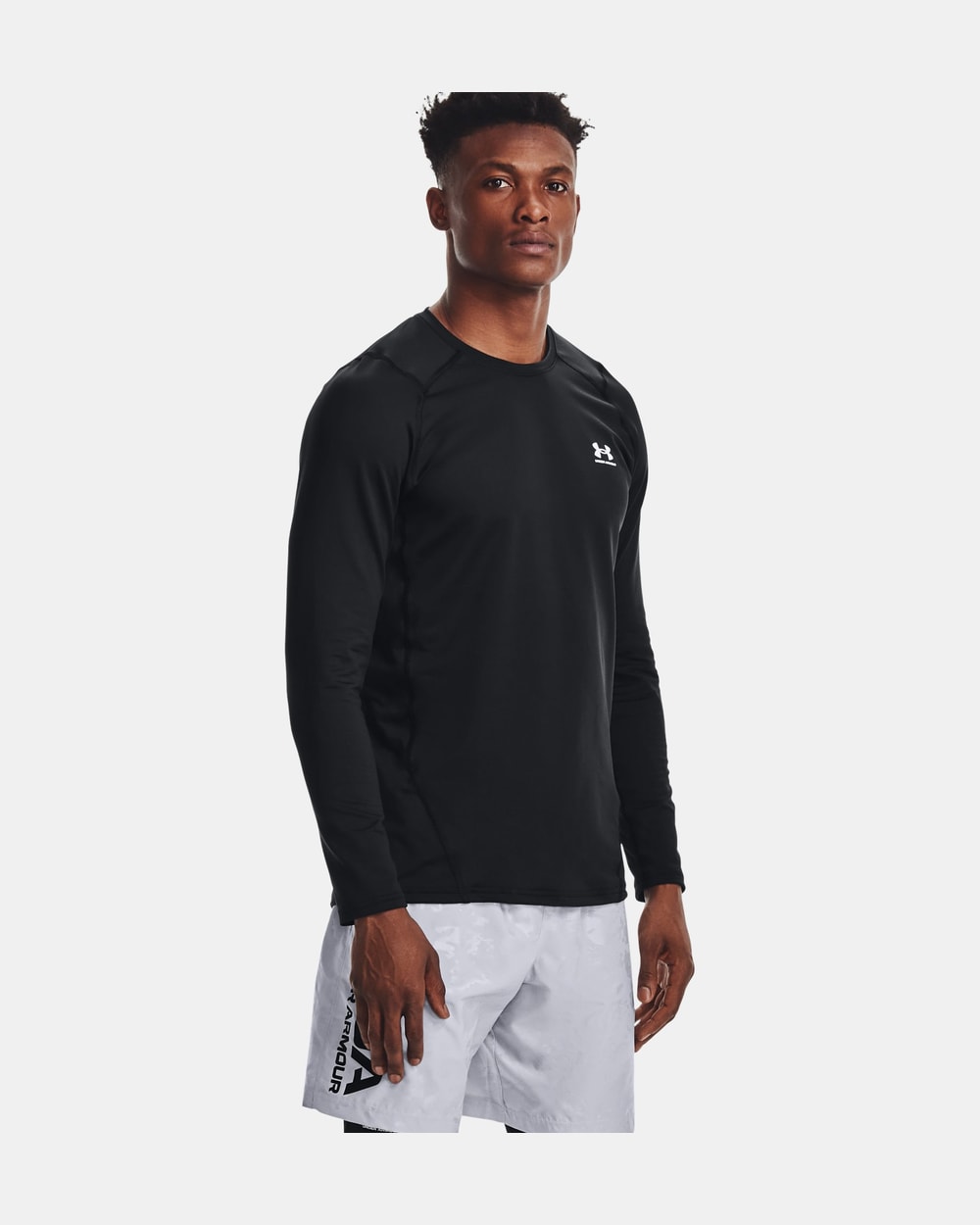Men's Cold Gear Armour Fitted Crew Long Sleeve