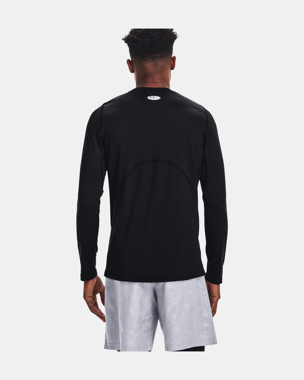Men's Cold Gear Armour Fitted Crew Long Sleeve