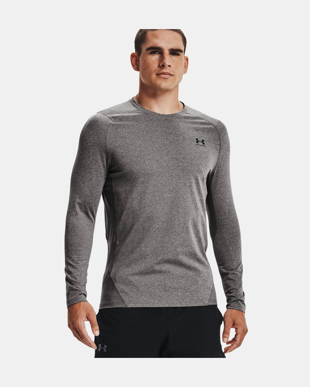 Men's Cold Gear Armour Fitted Crew Long Sleeve