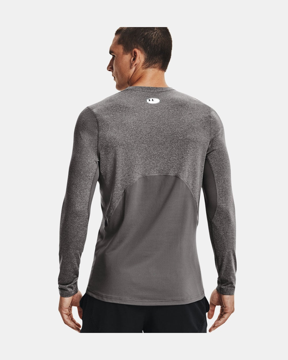 Men's Cold Gear Armour Fitted Crew Long Sleeve