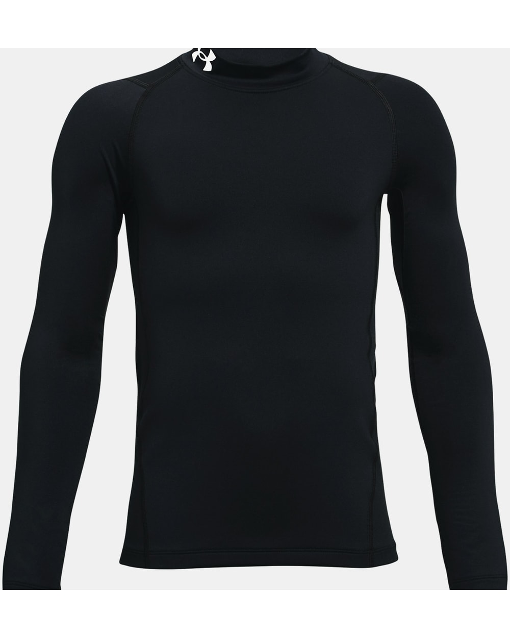 Boy's Cold Gear Mock Long Sleeve Shirt