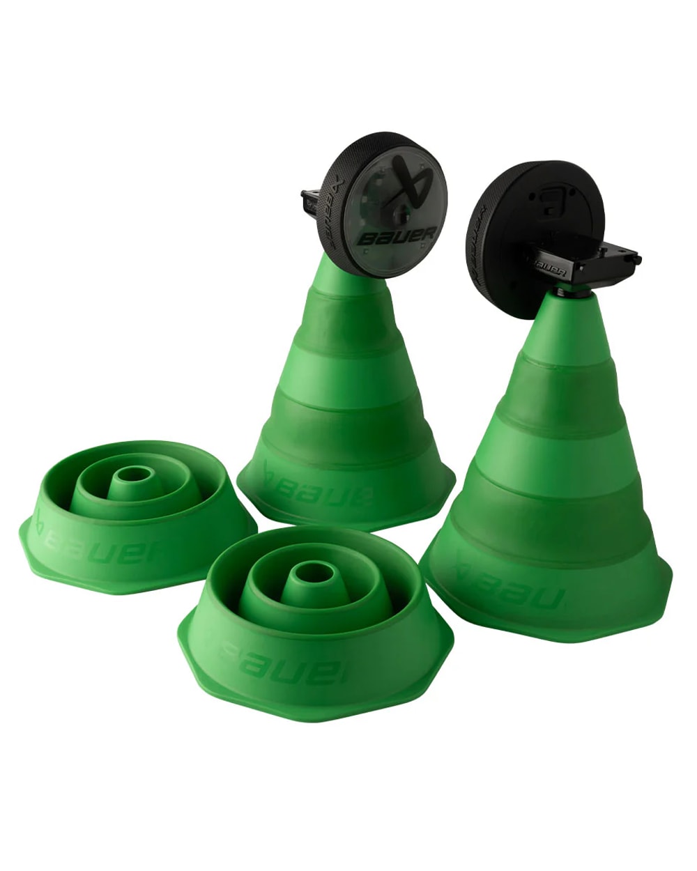 Bauer Collapsible Training Cones (4 Pack)