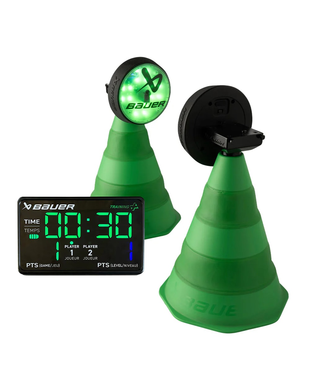 Bauer Collapsible Training Cones (4 Pack)