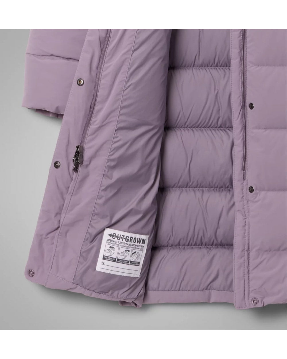 Columbia Girls' Amaze Puff Long Hooded Jacket