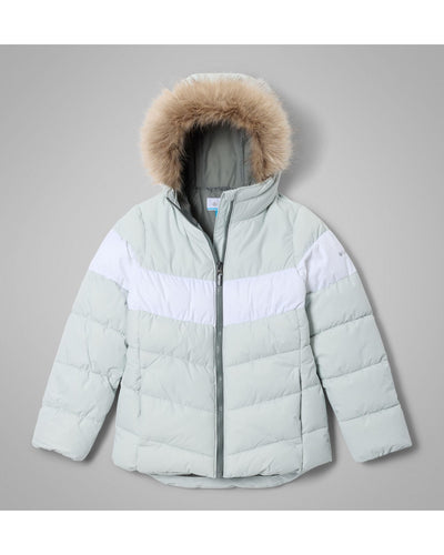 Columbia Girls' Arctic Blast III Jacket (2026) - TEA LIGHT/WHITE