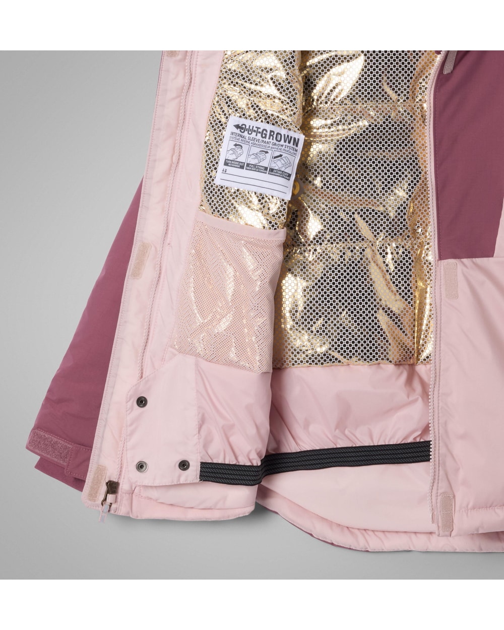 Columbia Girls' Mighty Mogul III Jacket (2026) - MINERAL PINK/ANTIQUE MAUVE