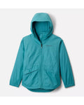Columbia Girls' Rainy Trails II Fleece Lined Rain Jacket