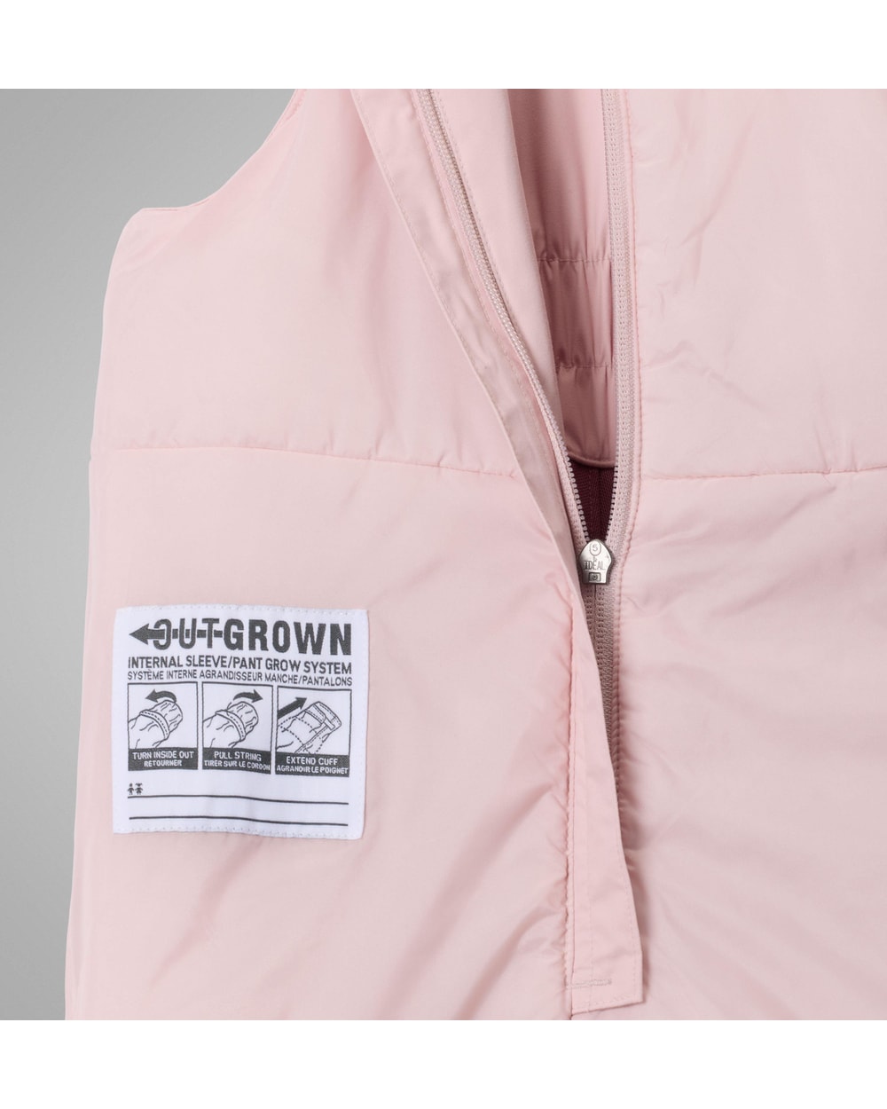 Columbia Kids' Adventure Ride II Bib Pants (2026) - MINERAL PINK/ANTIQUE MAUVE