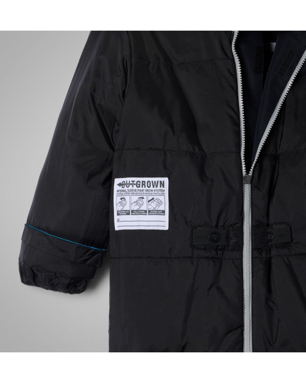 Columbia Kids' Buga IV Snow Suit - BLACK/CITY GREY/COLUMBIA GREY