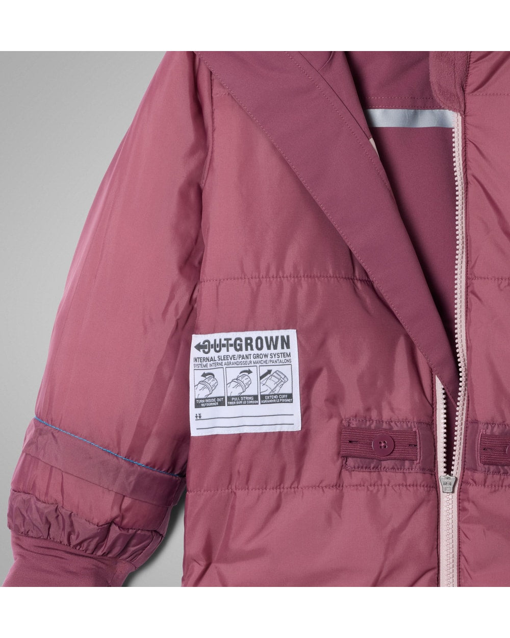 Columbia Kids' Buga IV Snow Suit - ANTIQUE MAUVE/MINERAL PINK