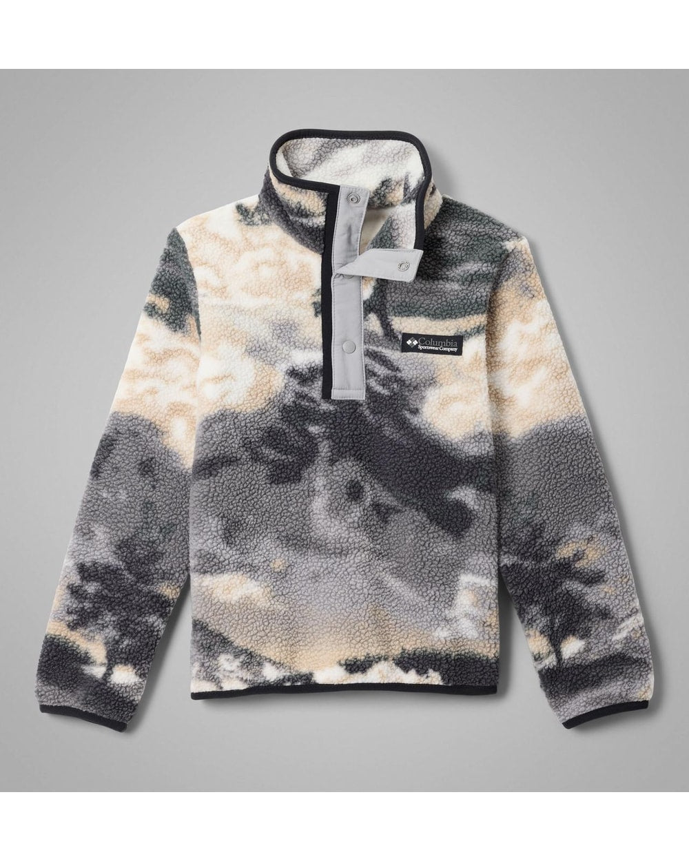 Columbia Kids' Helvetia™ II Printed Half Snap Fleece Pullover