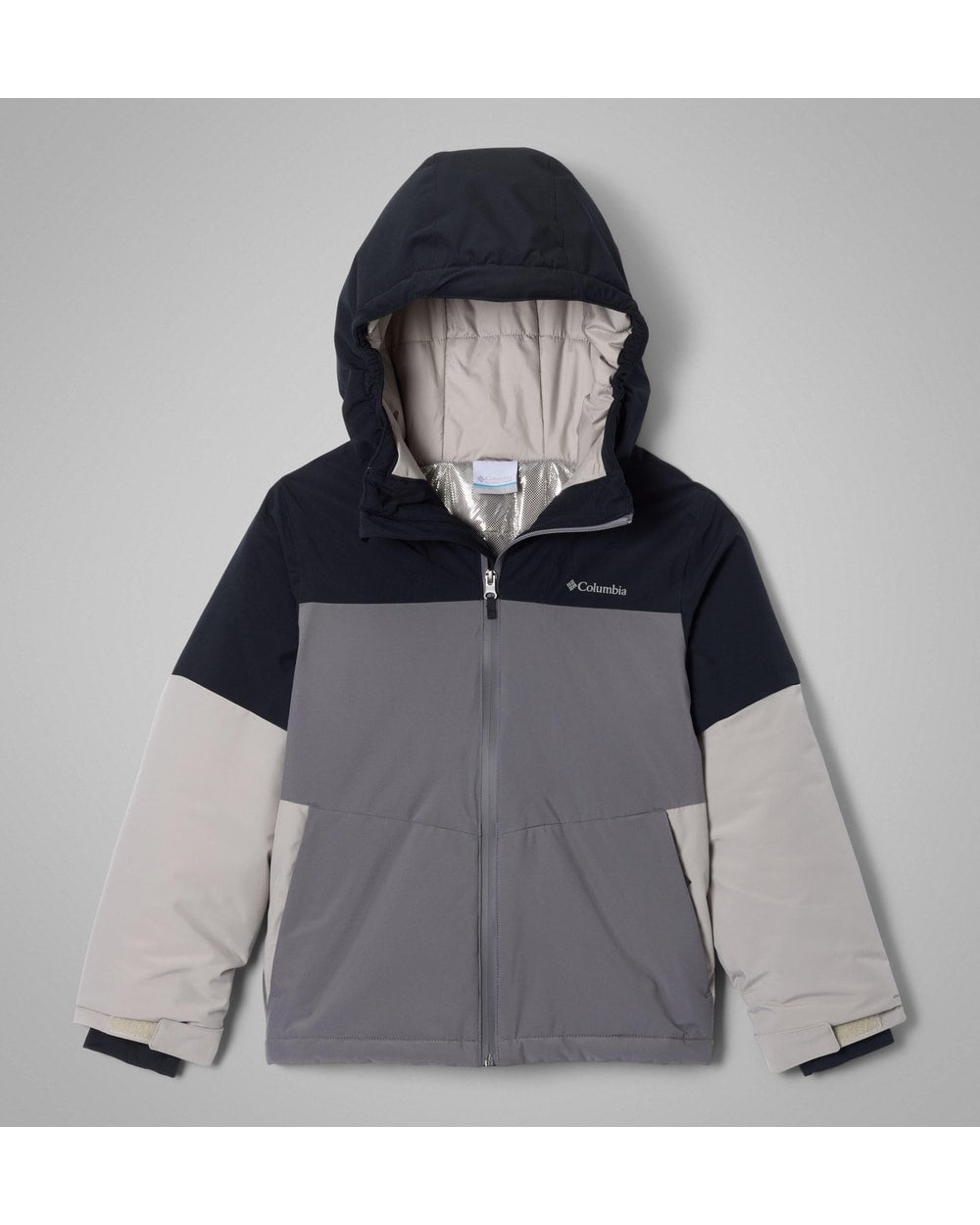 Columbia Kids' Liftline Jacket - CITY GREY/BLACK/FLINT GREY