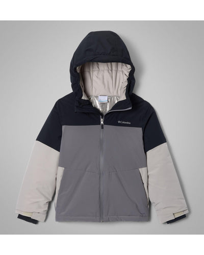 Columbia Kids' Liftline Jacket - CITY GREY/BLACK/FLINT GREY