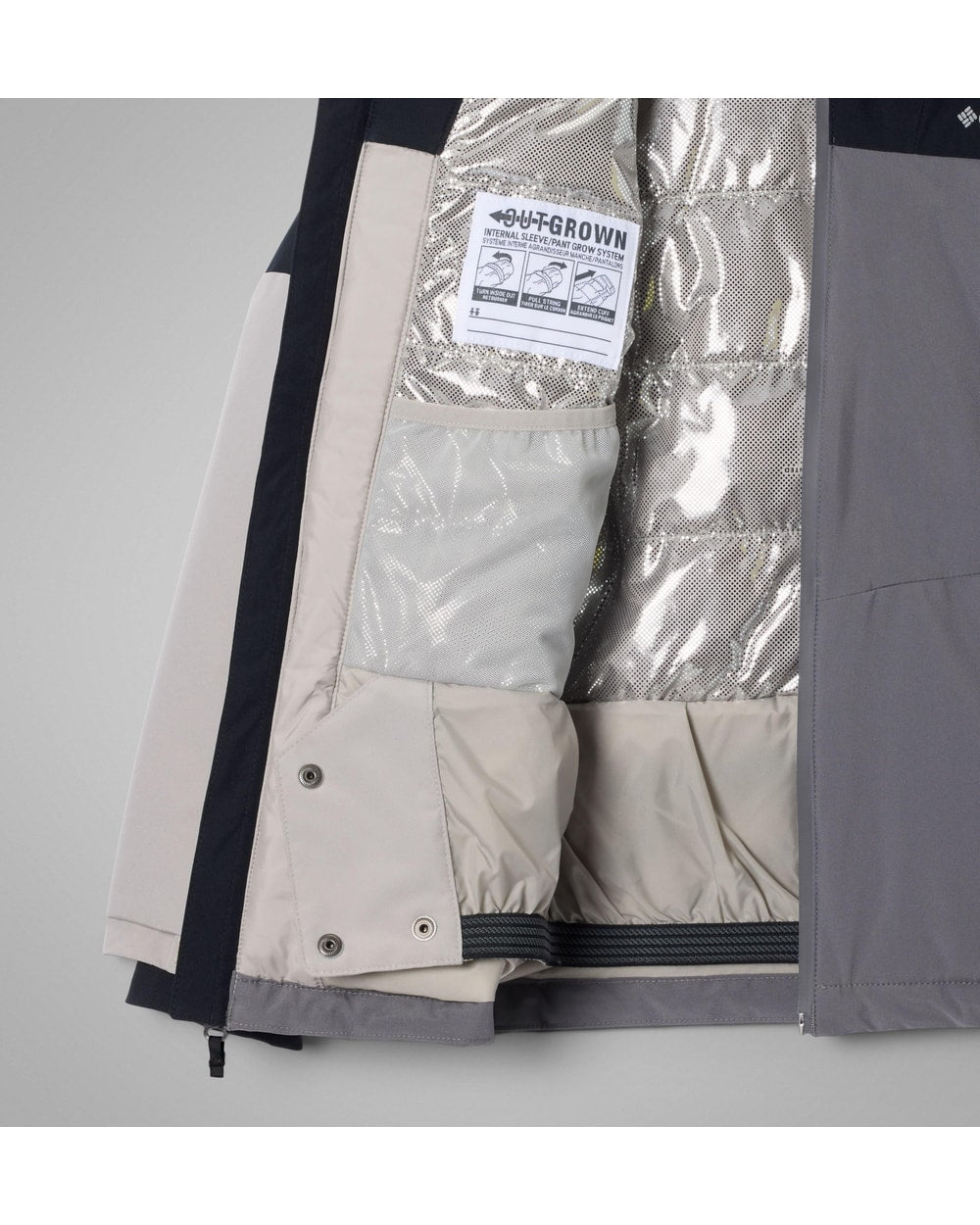 Columbia Kids' Liftline Jacket - CITY GREY/BLACK/FLINT GREY