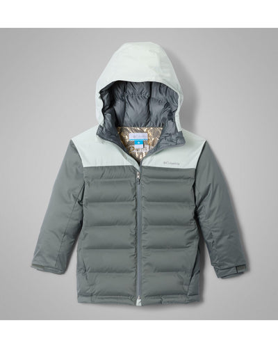 Columbia Kids' Winter Powder Heat Seal Jacket - SEDONA SAGE/TEA LIGHT