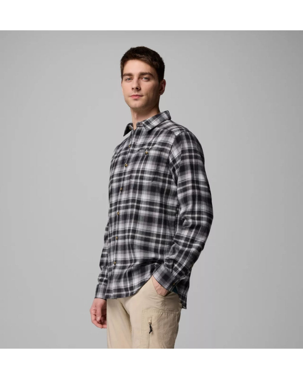 Columbia Men's Cornell Woods Flannel Long Sleeve Shirt
