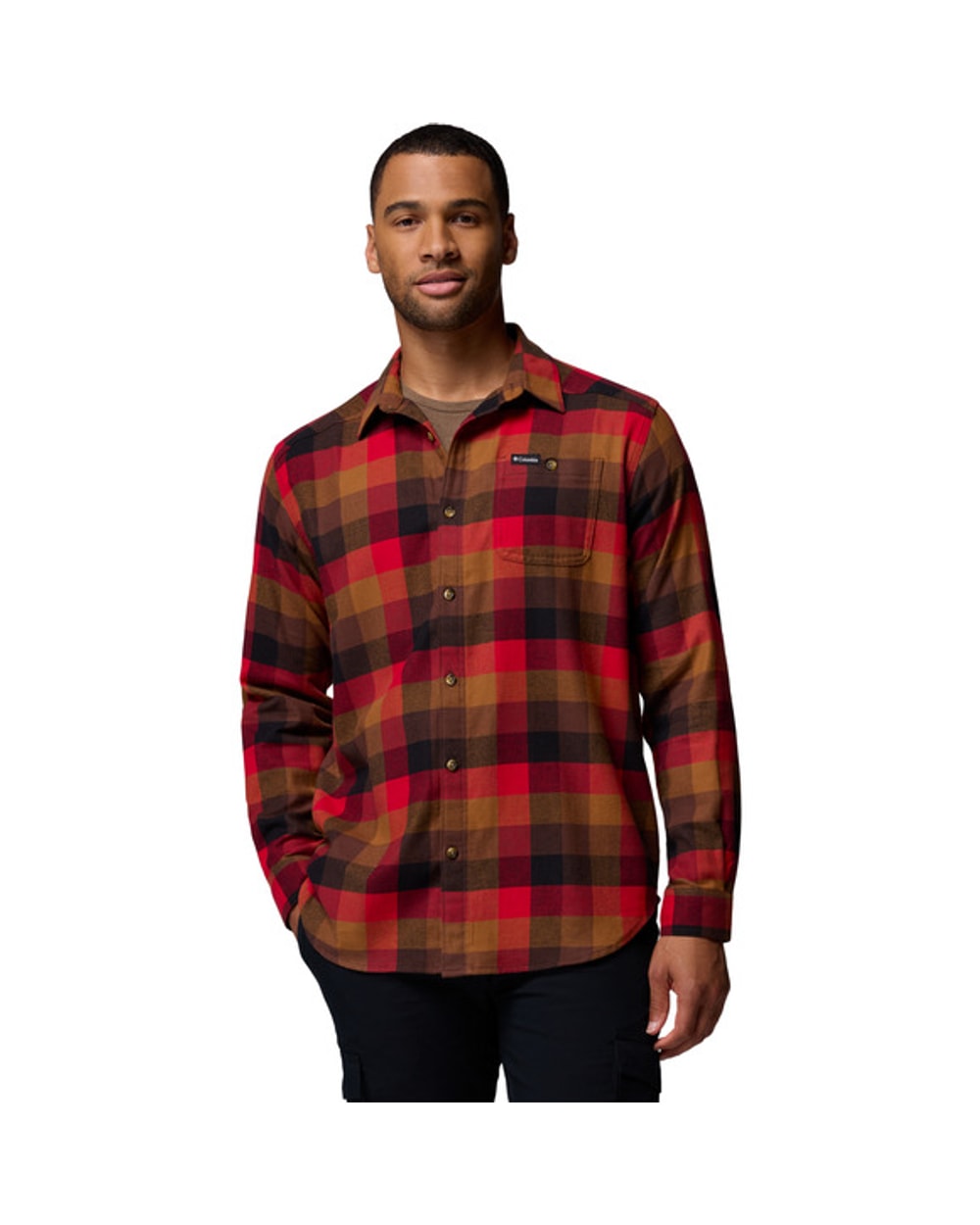 Columbia Men's Cornell Woods Flannel Long Sleeve Shirt