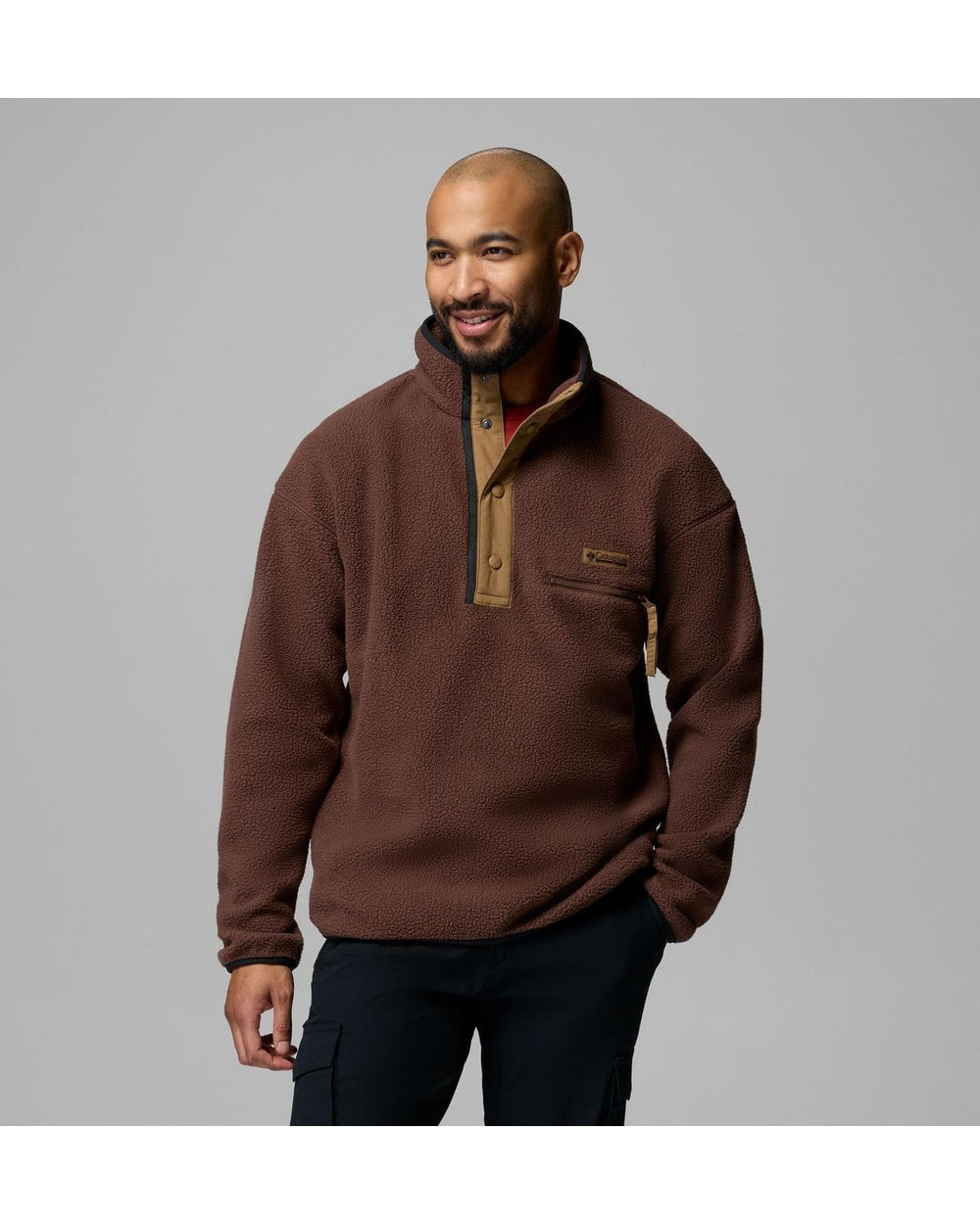 Columbia Men's Helvetia II Half Snap Fleece Pullover