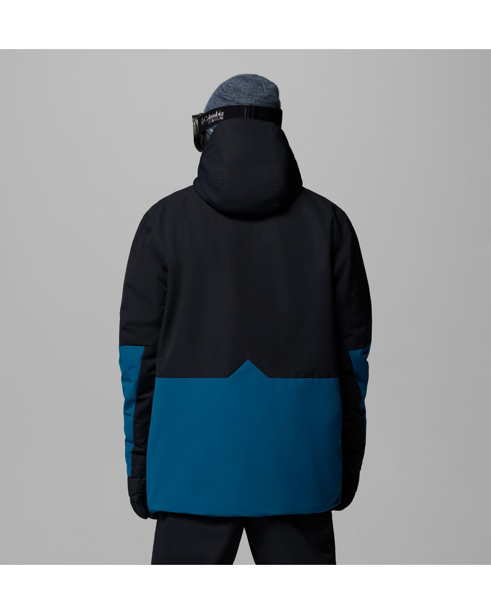 Columbia Men's Last Tracks III Jacket - Black/Phoenix - back