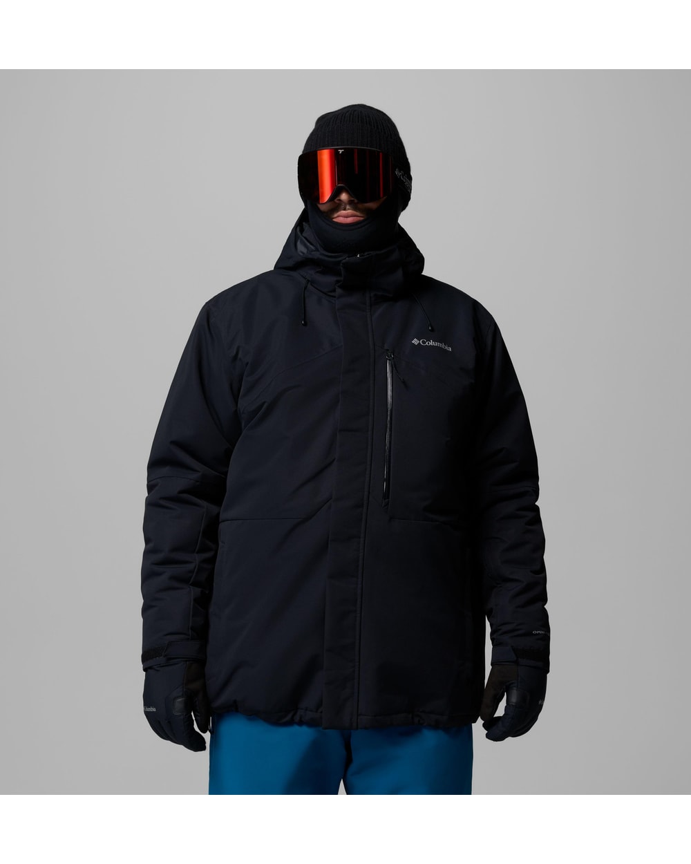 Columbia Men's Last Tracks III Jacket - Big - Black - front