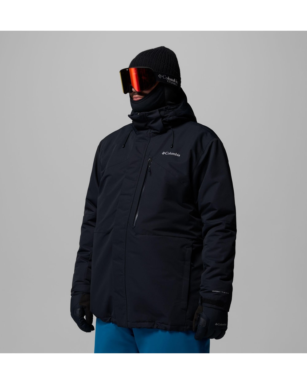 Columbia Men's Last Tracks III Jacket - Big - Black - three quarter