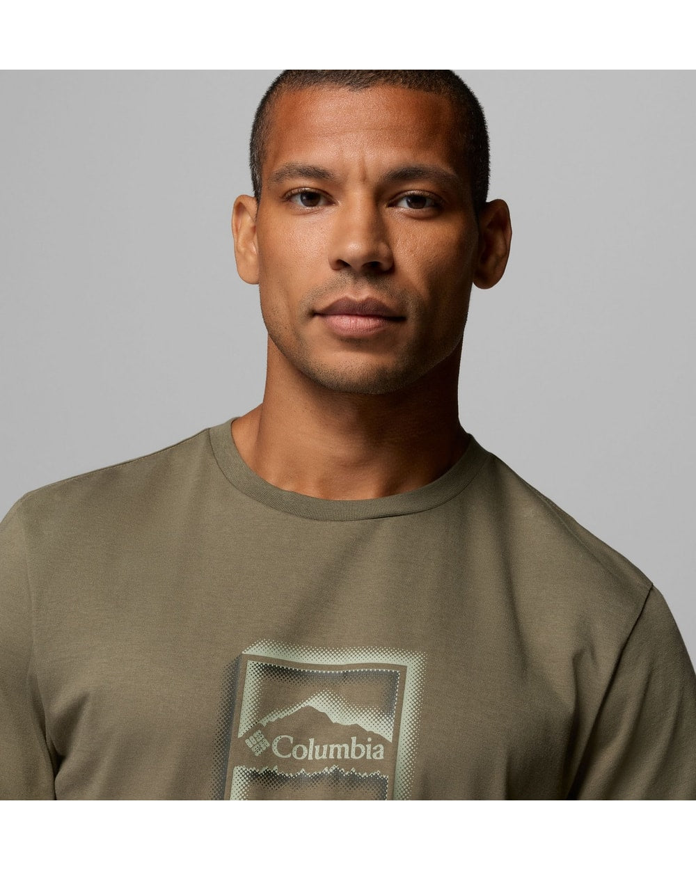 Columbia Men's Organic Cotton Seasonal Graphic T-Shirt - Stone Green