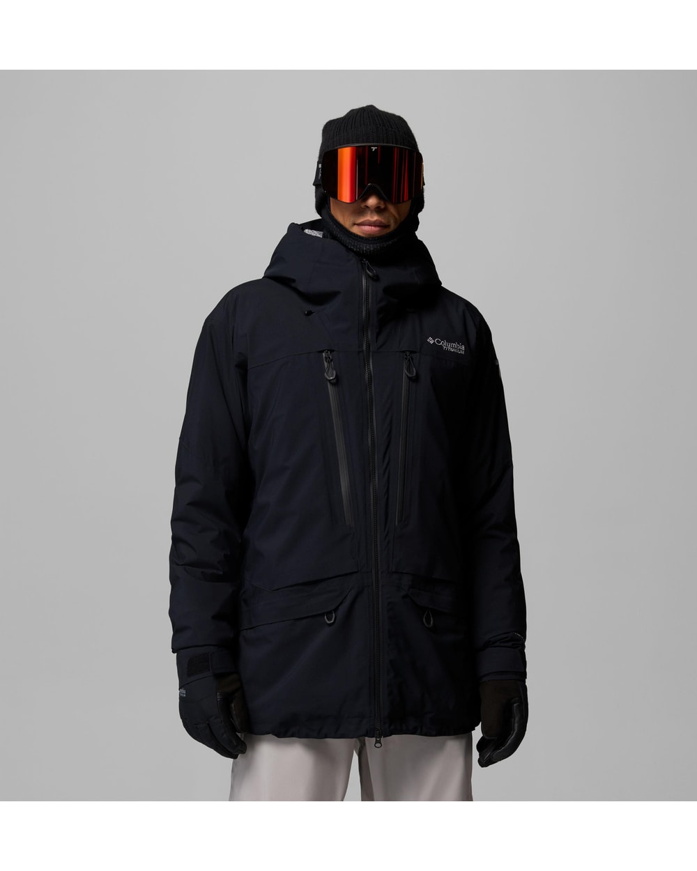 Columbia Men's Platinum Peak Insulated Ski Jacket - BLACK
