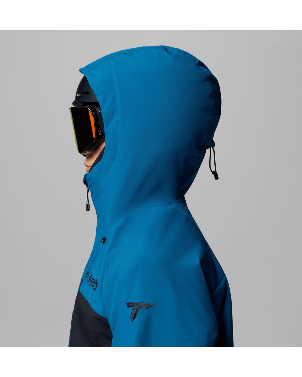 Columbia Men's Winter District III Waterproof Ski Jacket - PHOENIX BLUE/BLACK