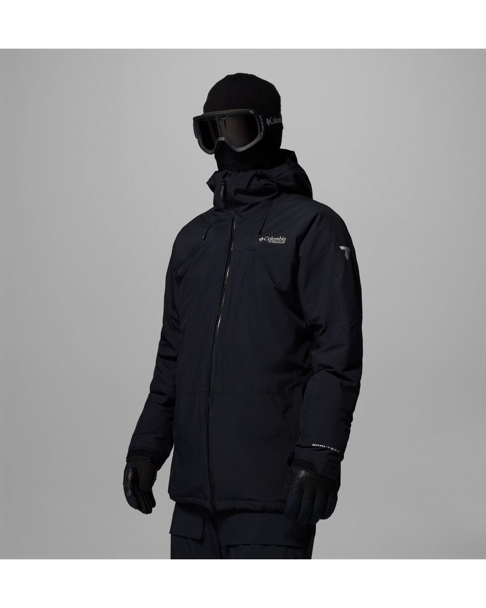 Columbia Men's Winter District III Waterproof Ski Jacket - BLACK