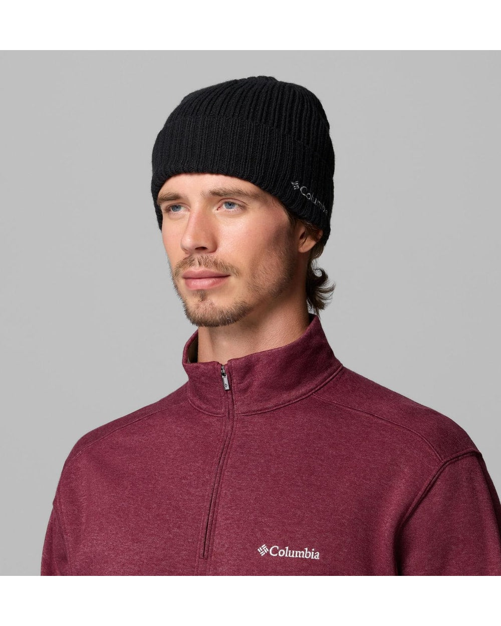 Columbia Watch Cap II - Black, front on model