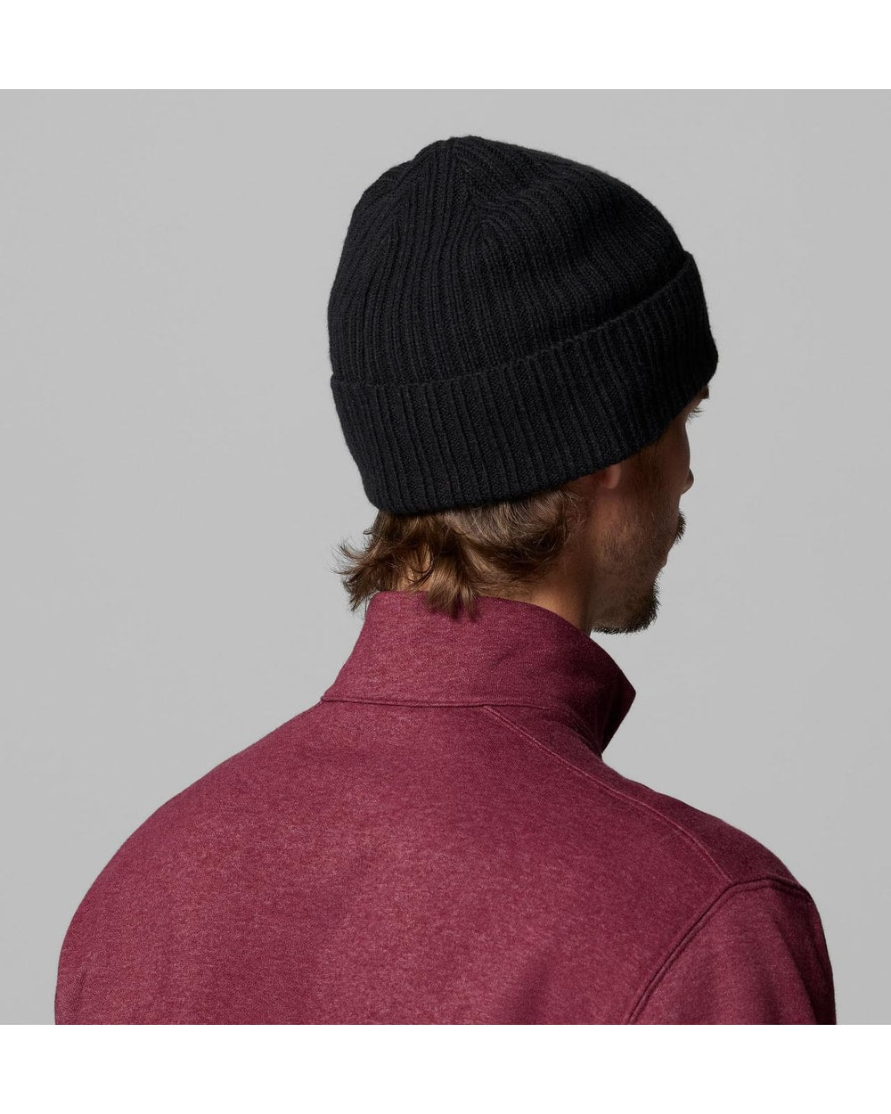 Columbia Watch Cap II - Black, back on model