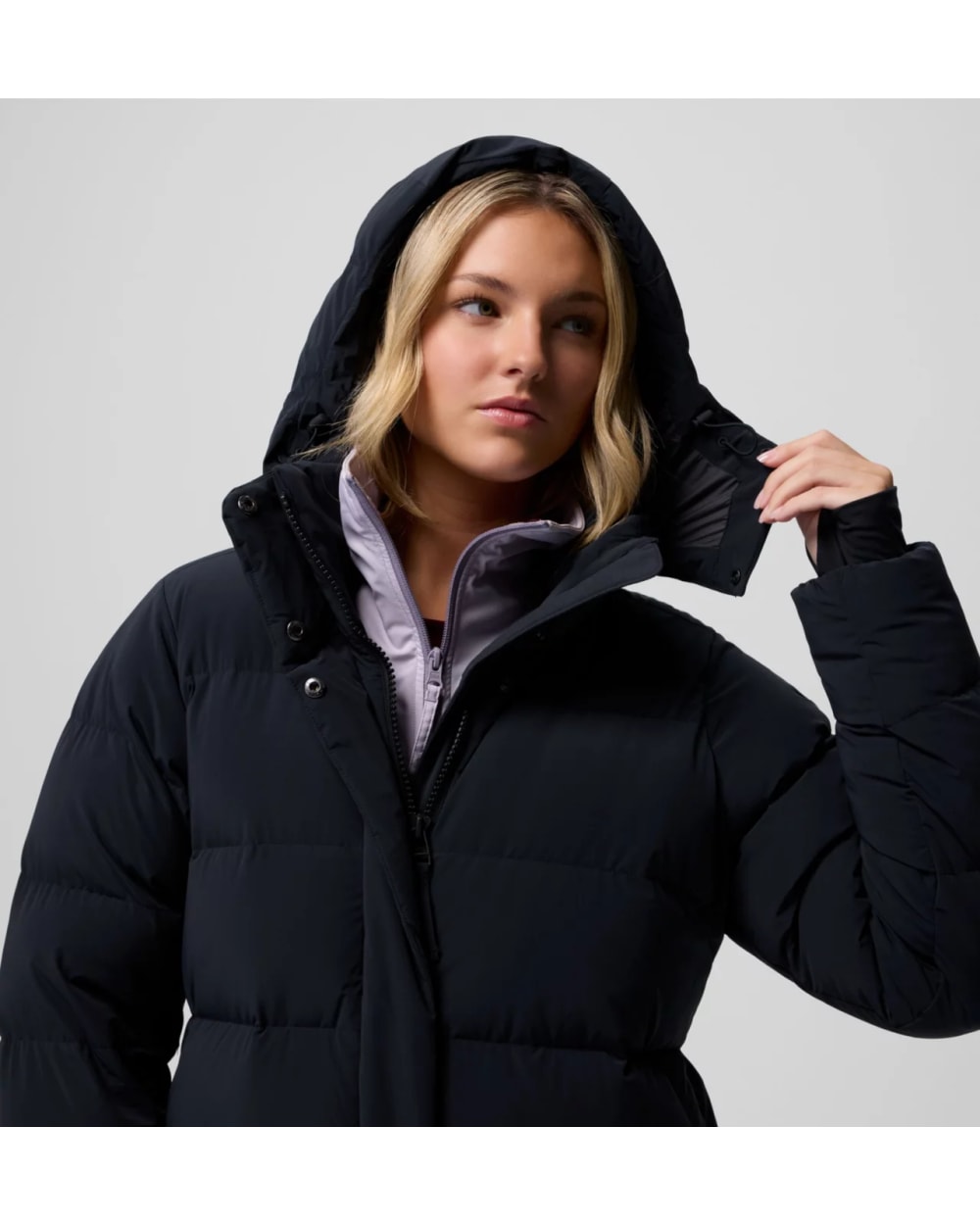 Columbia Women's Amaze Puff Long Hooded Jacket
