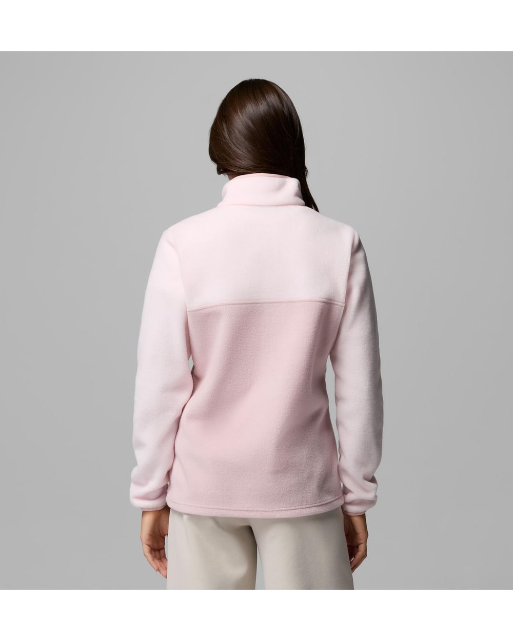 Benton Springs Half Snap Fleece II - Mineral Pink, back