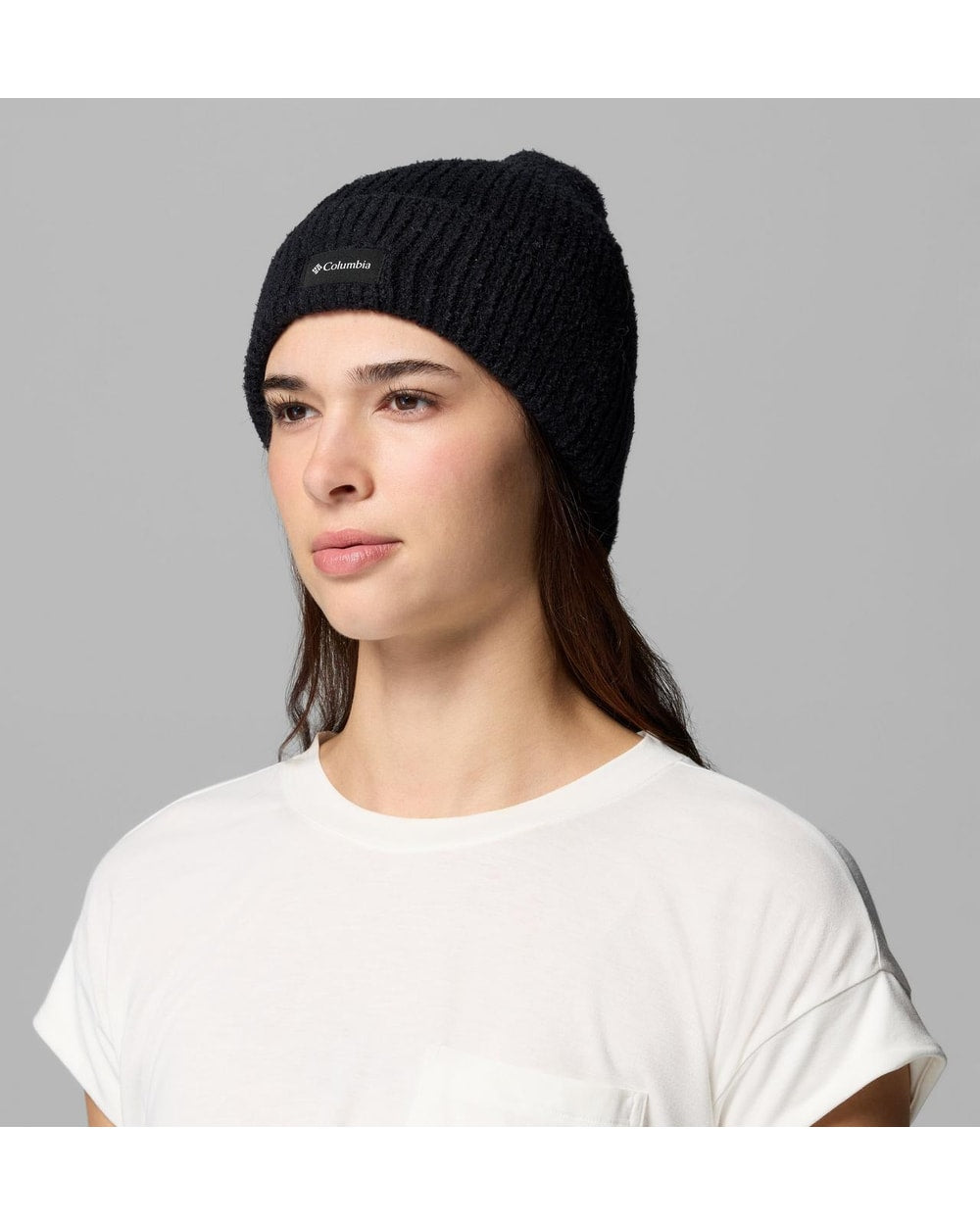 Columbia Women's CSC Luxe Cuffed Beanie - Black, on model