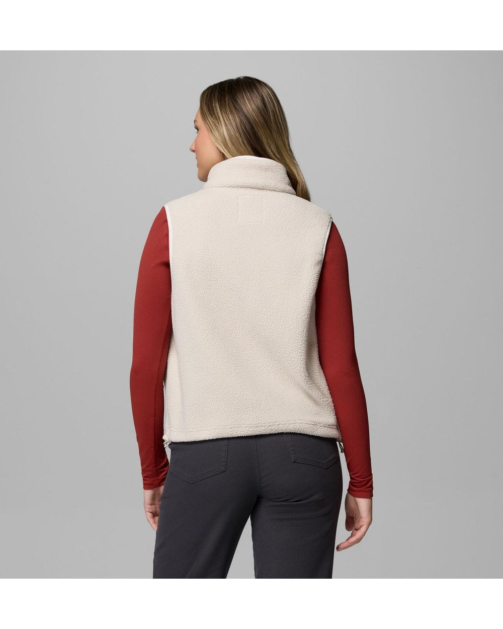 Columbia Women's Helvetia Vest - Dark Stone, back