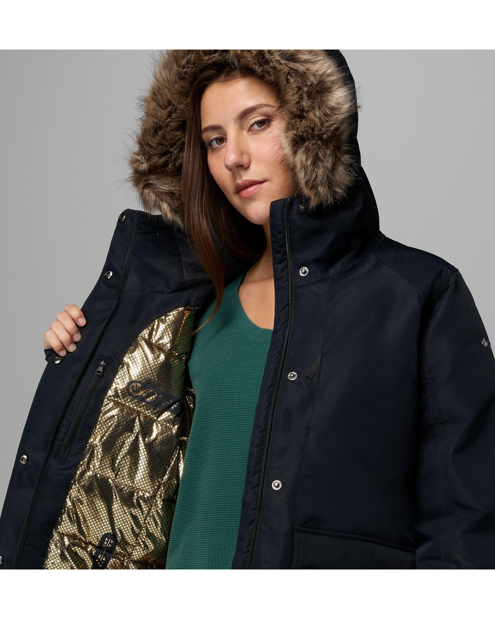 Columbia Women's Little Si II Insulated Parka - BLACK